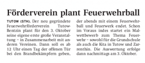 10.09.2009 - Nordkurier Seite 17