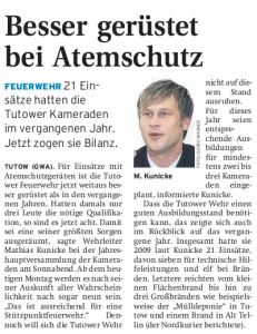 15.02.2010 Nordkurier – Demminer Zeitung Seite 11