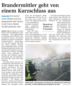 02.06.2010 Nordkurier – Demminer Zeitung Seite 13