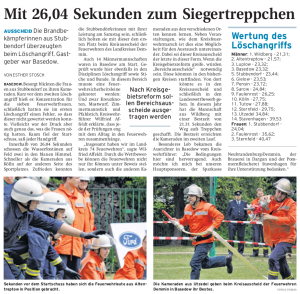 27.06.2011 Nordkurier – Demminer Zeitung Seite 10