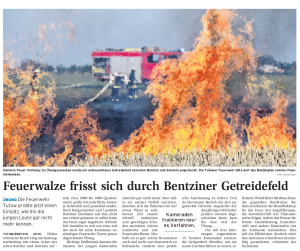 05.10.2011 Nordkurier – Demminer Zeitung Seite 14